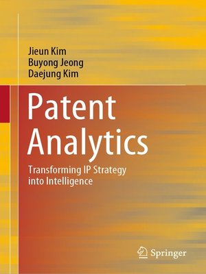 cover image of Patent Analytics